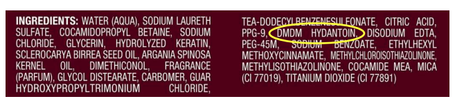 Tresemme Class Action Ingredients